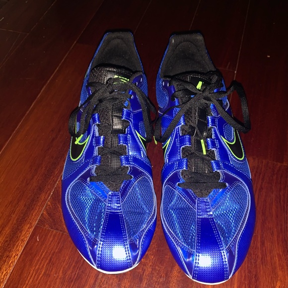 Nike Other - Nike Zoom Rival MD 6 Men's Blue & Black Cleats